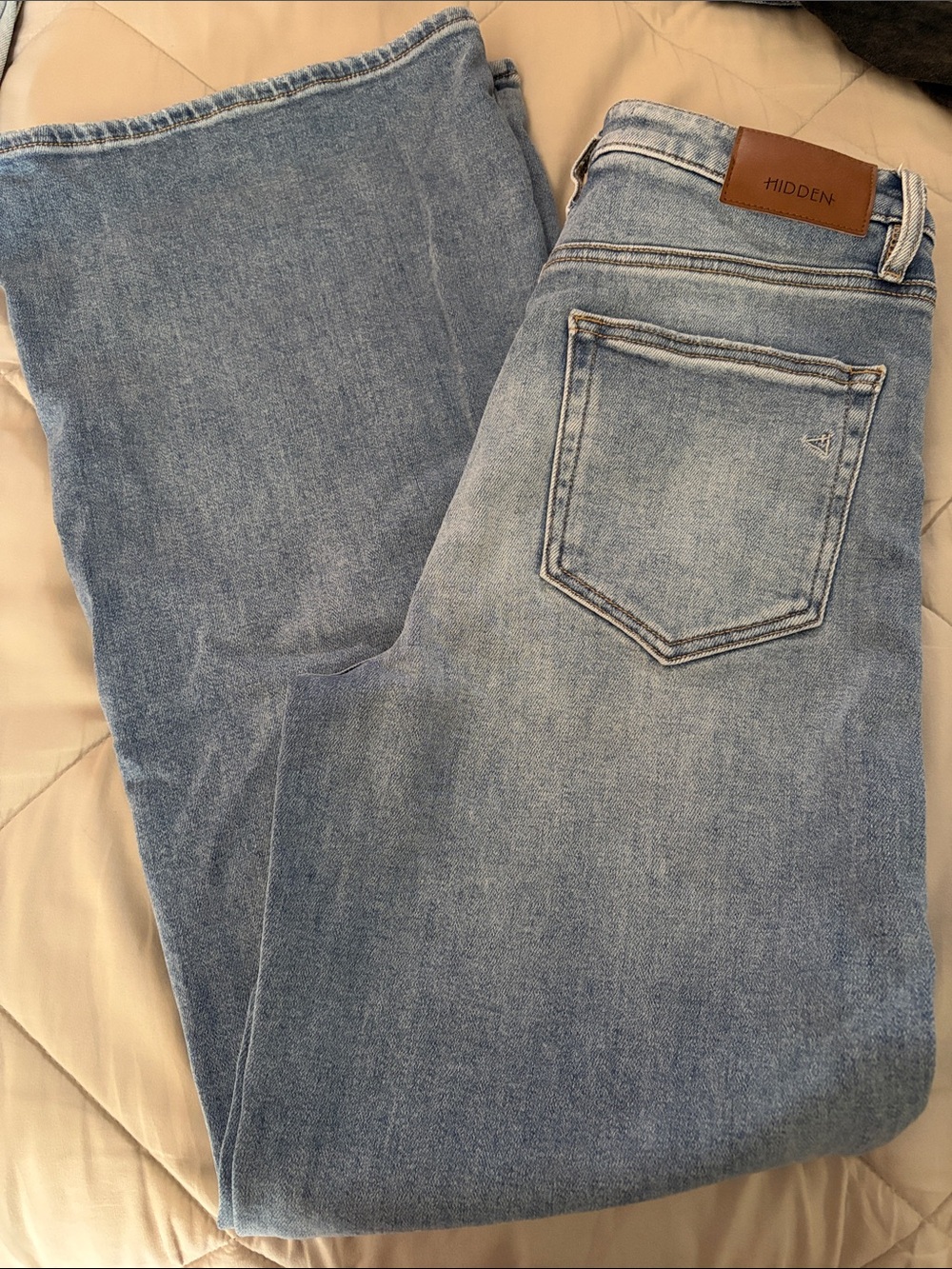 Hidden High Rise Comfort Flare Jeans for Women